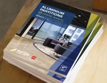 Potter Aluminium Partitions Specifiers Manual